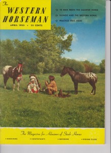 Jesse Redheart, The Western Horseman April 1955